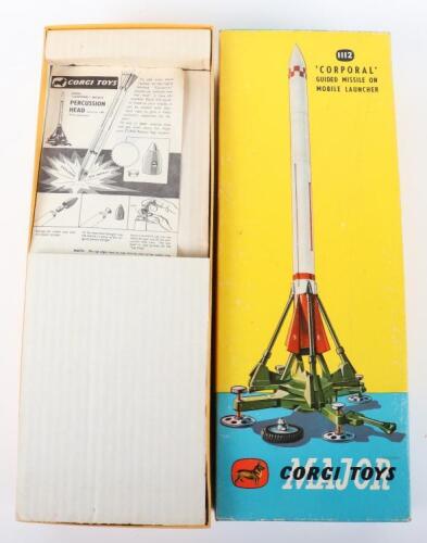 Corgi Major Toys Boxed 1112 ‘Corporal’ Guided Missile on Mobile Launcher