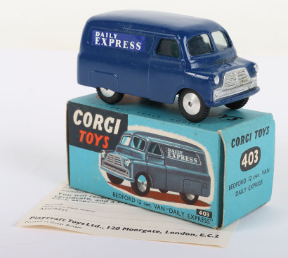 Corgi Toys 403 Bedford Van Daily Express