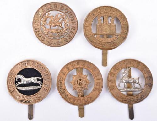 4x British Other Ranks Pagri Badges