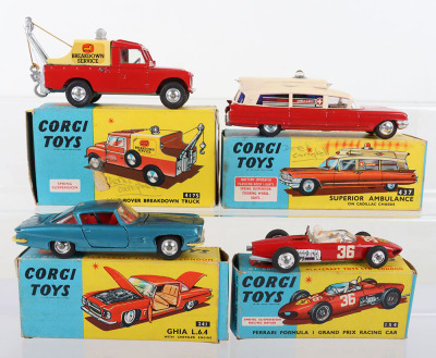 Four Boxed Vintage Corgi Toys