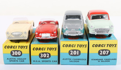 Corgi Major Toys Gift Set No1 “Carrimore Car” Transporter with Four Cars - 10