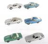 Six unboxed Politoys/Mebetoys (Italy) 1/43 scale diecast models