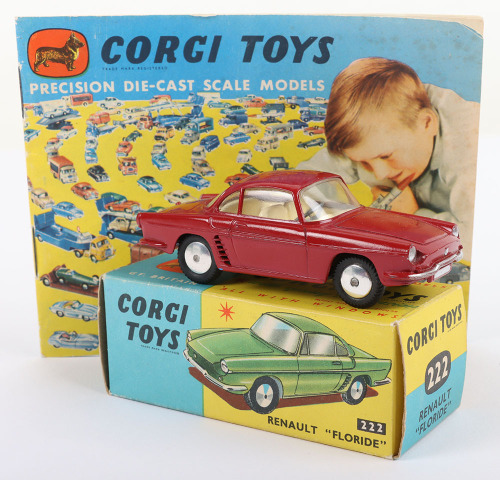 CORGI TOYS ルノー フロリド ＆トライアンフ ヘラルド 2台 Corgi Toys 222 Renault “Floride”
