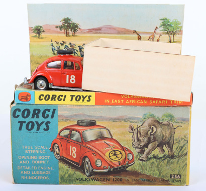 Corgi Toys 256 Volkswagen 1200 in East African Safari Trim