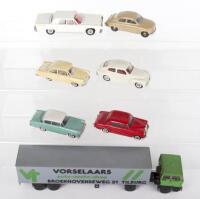 Six Tekno (Denmark) Diecast Model Cars