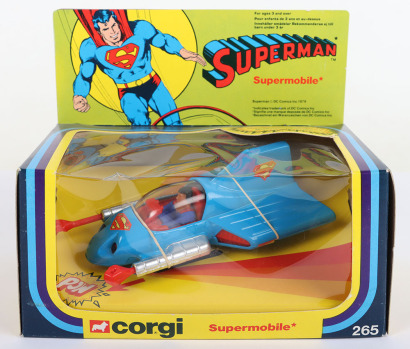 Corgi 265 Superman Rocket Firing Supermobile