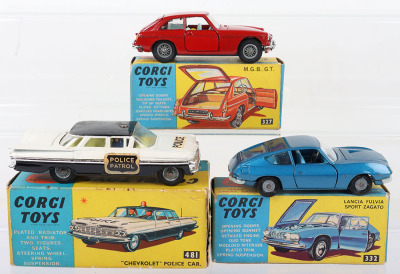 Three Boxed Corgi cars - 2