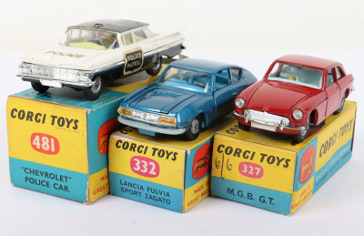 Three Boxed Corgi cars - 3