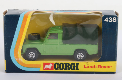 Corgi 438 Whizzwheels Land-Rover, metallic light green body