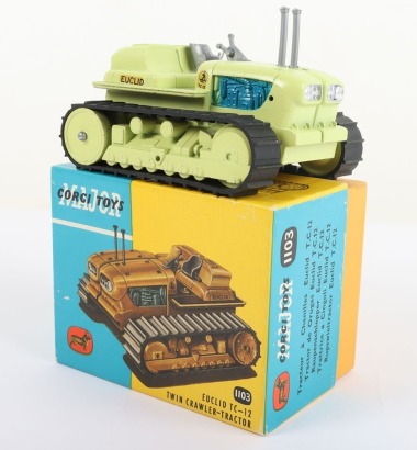 Corgi Major Toys 1103 Euclid Tc-12 Twin Crawler Tractor