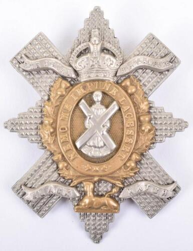 Post 1902 The Black Watch Royal Highlanders NCO’s Glengarry Badge