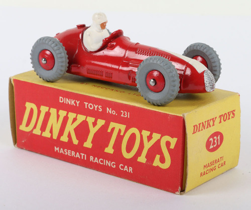 Ancienne Voiture Maserati Sport 2000 Réf: 22A & Boite D'origine Dinky Toys années 1950 - Collection Ancienne Voiture Maserati Sport 2000 Réf: 22A & Boite D'origine Dinky Toys années 1950 - Collection