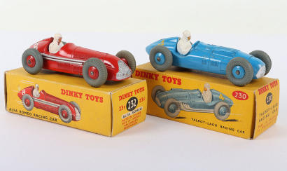 Two Boxed Dinky Toys Racing Cars