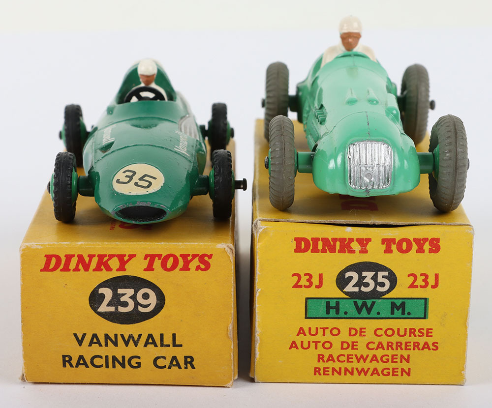 Two Boxed Dinky Toys Racing Cars