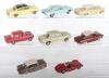 Eight French Dinky Toys Unboxed Cars, - 3