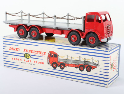 Dinky Supertoys 905 Foden Flat Truck with chains