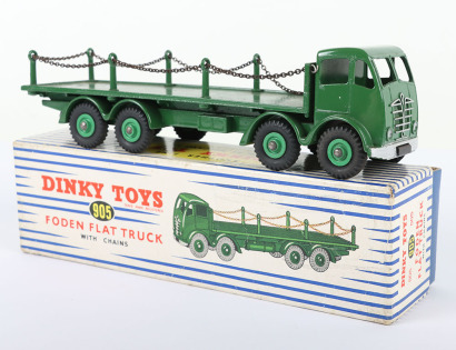 Dinky Supertoys 905 Foden Flat Truck with chains