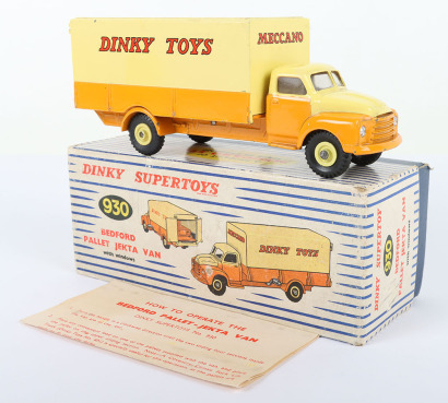 Dinky Supertoys 930 Bedford Pallet Jekta van