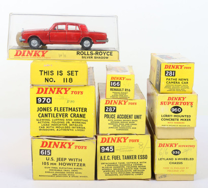 Collection of boxed Dinky toys