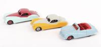 Two Unboxed Dinky Toys 157 Jaguars XK120