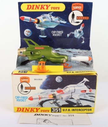 Dinky Toys 351 U.F.O. Interceptor from Gerry Andersons UFO Tv programme S.H.A.D.O.