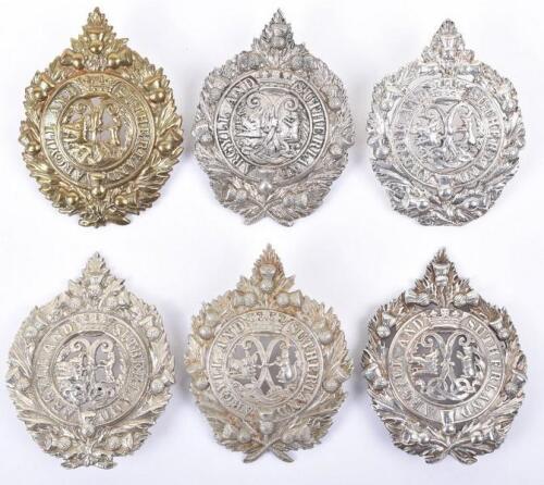 6x Argyll & Sutherland Highlanders Glengarry Badges