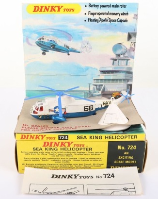 Dinky 724 Sea King Helicopter