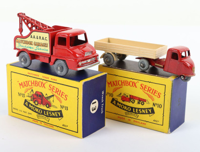 Two Matchbox Moko Lesney Regular Wheels Models