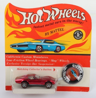 Hot Wheels Redline By Mattel 6215 Custom Corvette