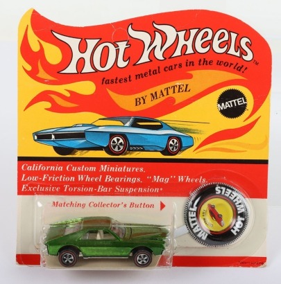 Hot Wheels Redline By Mattel 6267 Custom AMX spectraflame green