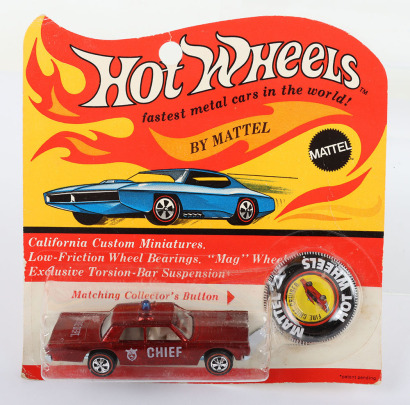 Hot Wheels Redline By Mattel 6269 Fire Chief Cruiser