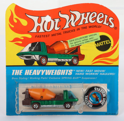 Hot Wheels Redline By Mattel Canada 6452 Cement Truck Hong Kong