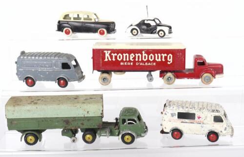 Four Original CIJ (France) Diecast Models