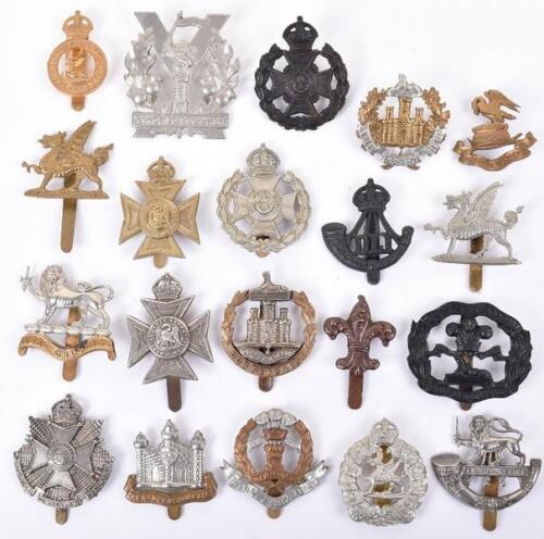 20x Territorial Regiments Cap Badges