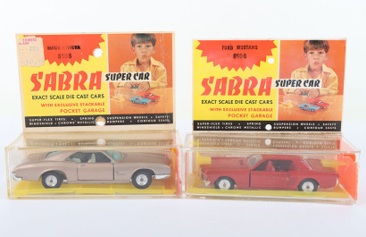 Two Boxed Sabra (Israel) 1/43 scale USA Super Cars