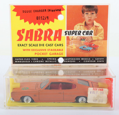 Boxed Sabra (Israel) 1/43 scale USA Super Car 8112/1 Dodge Charger (Hippies)