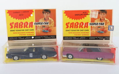 Two Boxed Sabra (Israel) 1/43 scale USA Super Cars