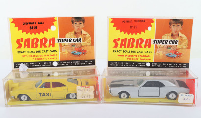 Two Boxed Sabra (Israel) 1/43 scale USA Super Cars