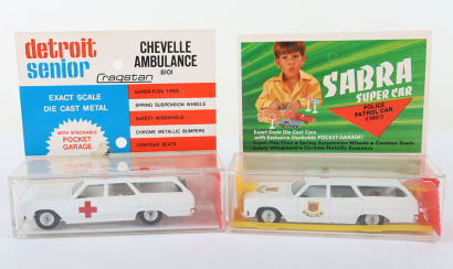 Boxed Sabra (Israel) 1/43 scale Chevelle Police Patrol Car