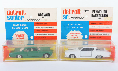 Two Sabra Cragstan (Israel) 1/43 scale detroit sr. Cars