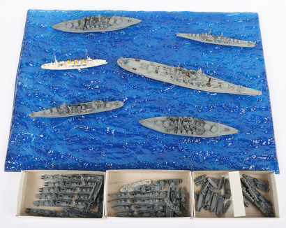 A Quantity of Waterline Navy Model Ships