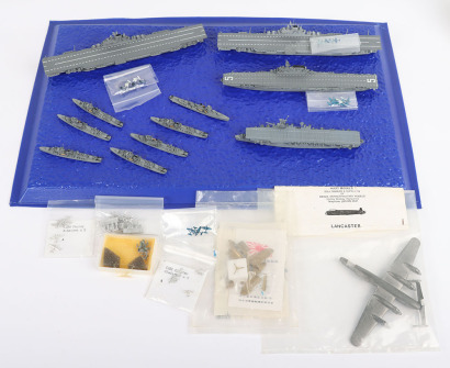 A Quantity of Waterline Navy Model Aircraft Carriers