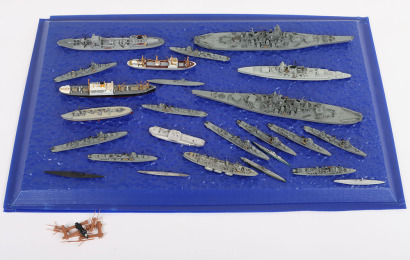 A Quantity of Waterline Navy Model Ships