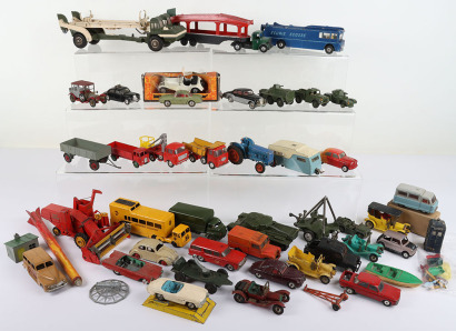 Quantity of Playworn Dinky, Corgi, Budgie Models