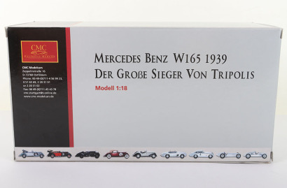 CMC 1:18 scale M-018 Mercedes Benz W1 Racing Car Model