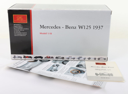 CMC 1:18 scale M-031 Mercedes Benz W125 Racing Car Mode