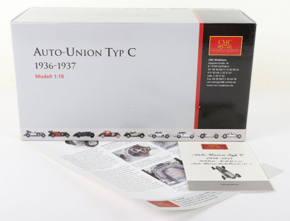 CMC 1:18 scale M-034 Auto Union TYPE C 1936-1937 Model