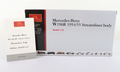 CMC 1:18 scale M-044 Mercedes Benz W196R 1954/55 Streamliner Body Model