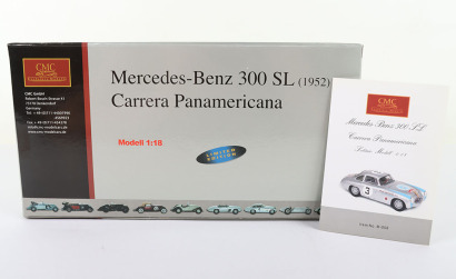 CMC 1:18 scale M-058 Mercedes Benz 300SL (1952) Carrera Panamericana