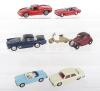 Five Mercury (Italy) Unboxed Cars